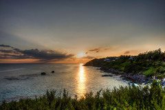 Sundown at Church Bay